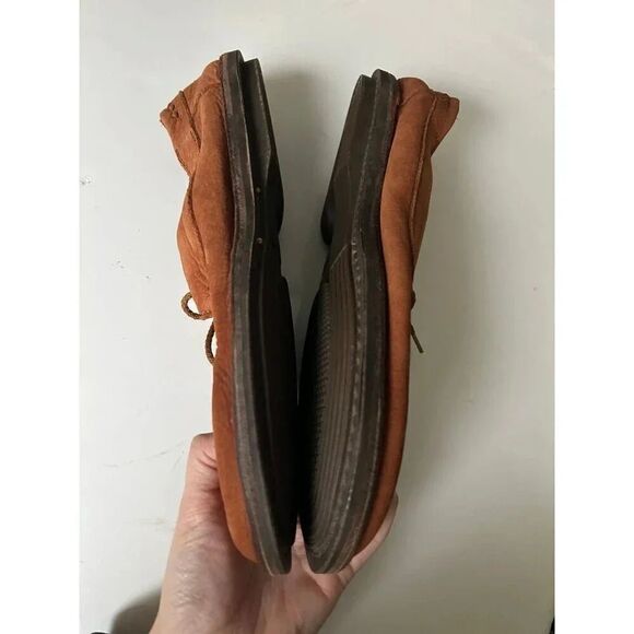 Earth Men’s Leather Ankle Boots Moccasin Size 44 - Picture 2 of 7